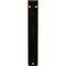 Ekena Millwork Crawley Wrought Iron Bracket, (Single center brace), Antiqued Brass 1 1/2"W x 5 1/2"D x 8"H BKTM01X05X08SCRABS - alternate 7
